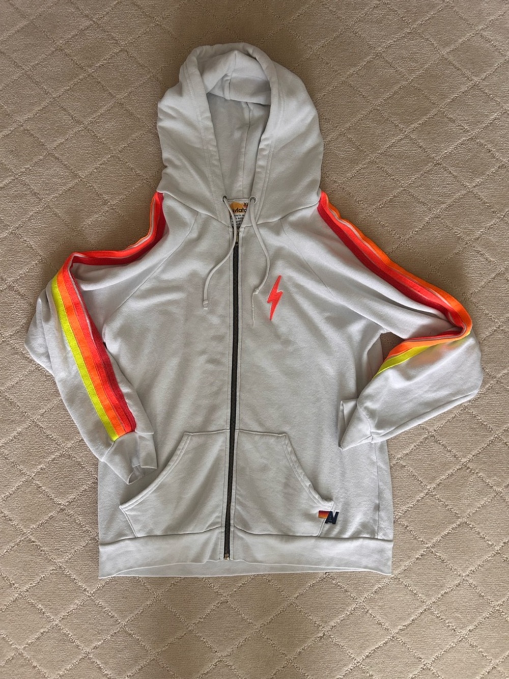 Aviator Nation XL Zip Up Hooded